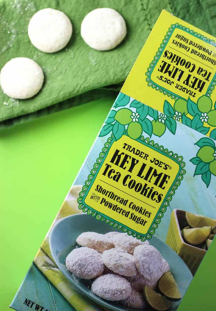 key lime tea cookies
