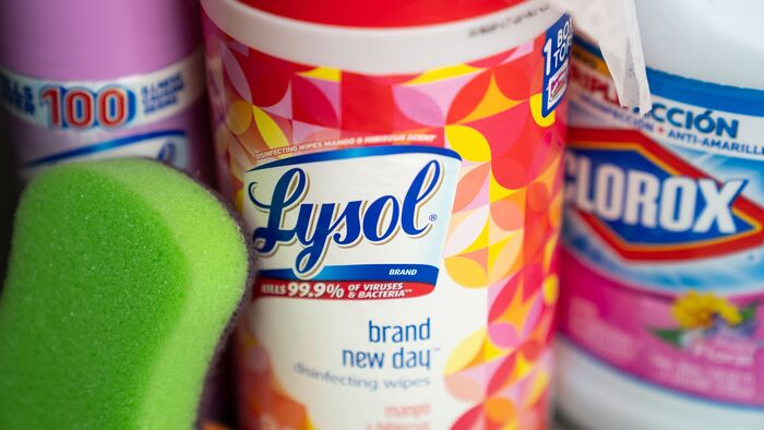 disinfectant wipes