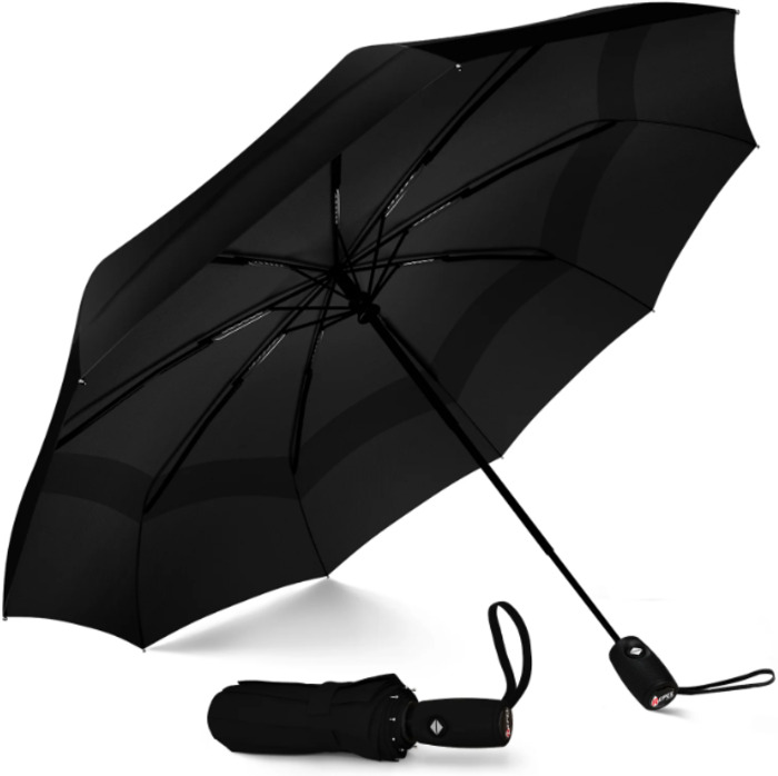 black umbrella