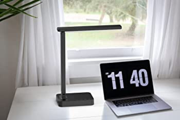 lamp with charging outlet