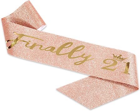 birthday sash and crown