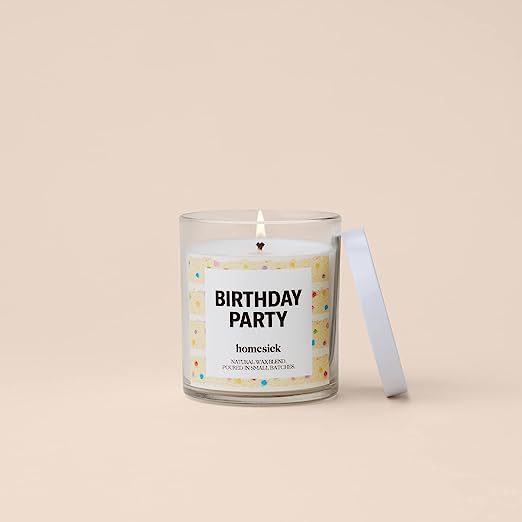 funfetti birthday cake candle