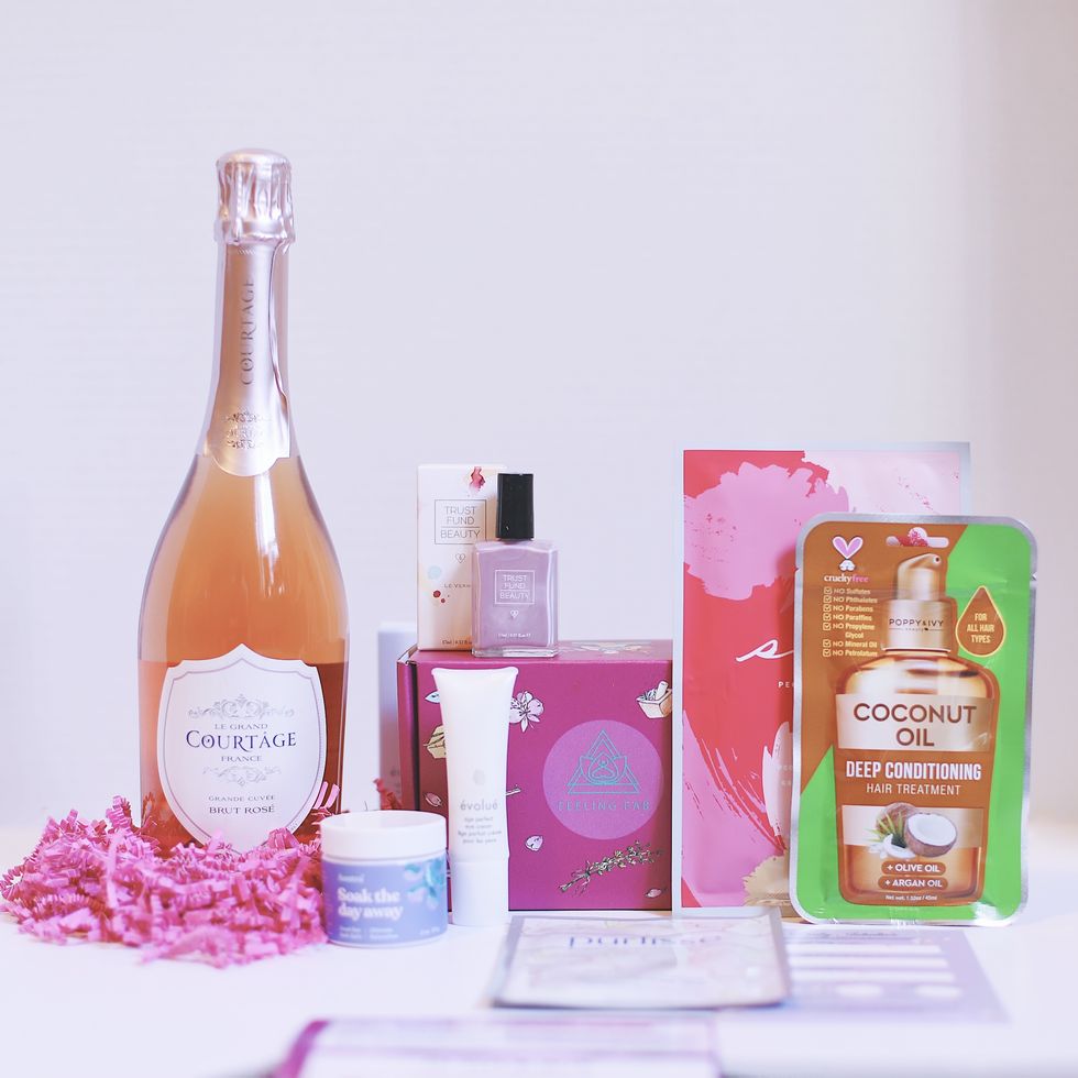 wine and spa kit